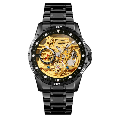Water Resistant Skmei 9230 Mechanical Mens Wrist Watch Reloj Luxury Mecanico Automatic Mechanical Watch For Men