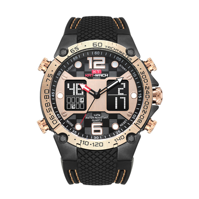 Top Brand KAT-WACH Men's Watches Chronograph Mens Sports Watches Waterproof Military Quartz LED Digital Men's Wristwatch Relogio Masculino